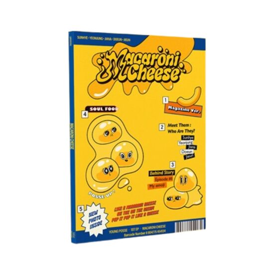 YOUNG POSSE - 1st EP [MACARONI CHEESE] (Magazine Ver.)